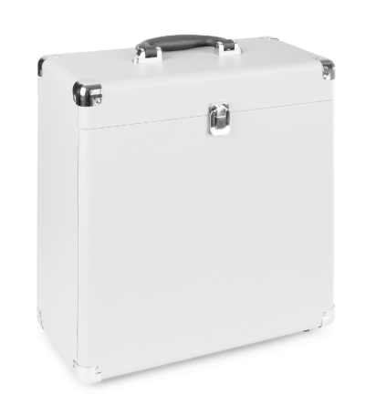 Mala Armazenamento/Transporte RC30 p/ 30 Discos Vinil (Branco) - FENTON
