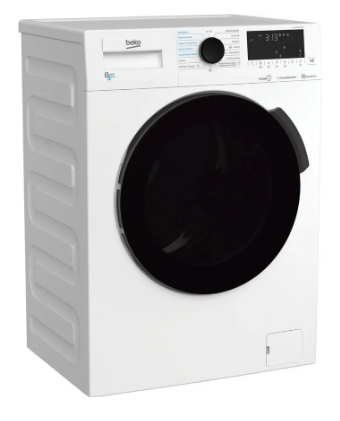 Máquina Lavar e Secar Roupa 5/8Kg 1400RPM (Branco) - BEKO
