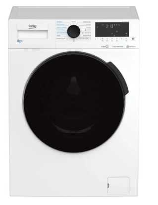 Máquina Lavar e Secar Roupa 5/8Kg 1400RPM (Branco) - BEKO