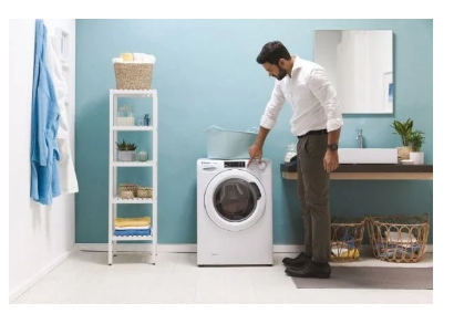 Máquina Lavar e Secar Roupa 6/9Kg 1400RPM Smart PRO Wi-Fi + Bluetooth (Branco) - CANDY