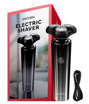 Máquina de Barbear X8 s/ Fios (Preto) - ENCHEN