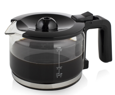 Máquina de Café de Filtro 600W 0,75L (Inox/ Preto) - PRINCESS
