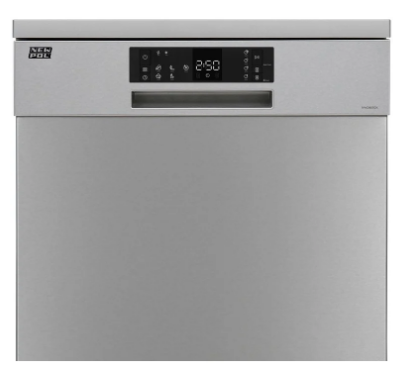 Máquina de Lavar Loiça NWD3606DX 12 Conjuntos (Inox) - NEW POL