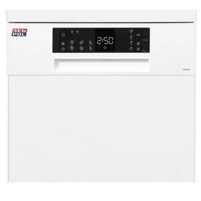 Máquina de Lavar Loiça NWD456X 10 Conjuntos (Branco) - NEW POL