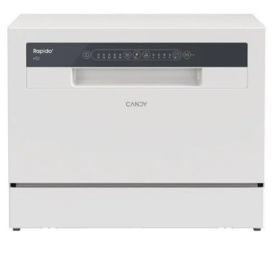 Máquina de Lavar Loiça RapidÓ Compacta CP 6E51LW 6 Conjuntos (Branco) - CANDY