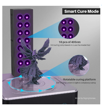 Máquina de Lavar e Curar Mercury Plus 2.0 - ELEGOO