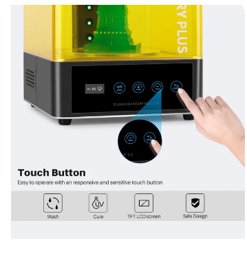 Máquina de Lavar e Curar Mercury Plus 2.0 - ELEGOO