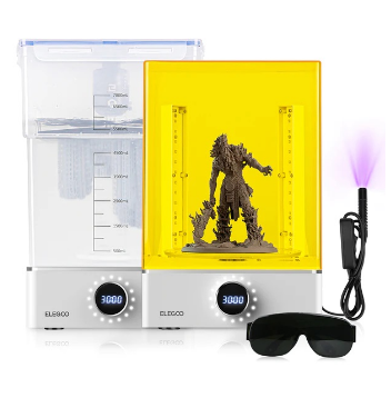Máquina de Lavar e Curar Mercury XS Bundle - ELEGOO