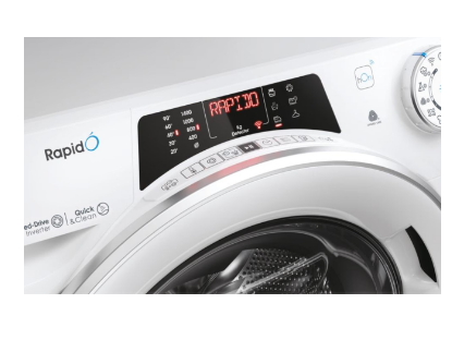 Máquina de Lavar e Secar Roupa RapidÓ 8Kg 1400 RPM (Branco) - CANDY