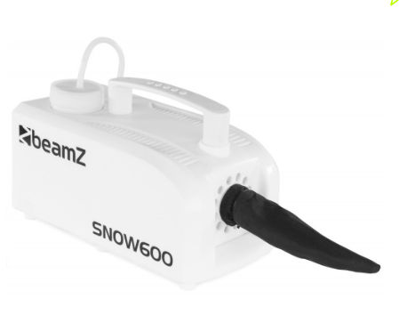 Máquina de Neve 600W (Branco) - beamZ