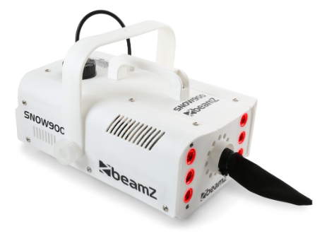 Máquina de Neve 900W c/ Efeito 6x LEDs RGB (SNOW900LED) - beamZ