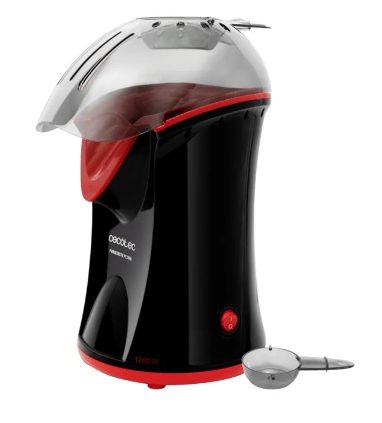 Máquina de Pipocas Fun&Taste PCorn 1200W (Preto/Vermelho) - CECOTEC