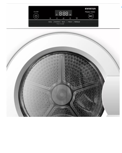 Máquina de Secar Roupa 3Kg C (Branco) - INFINITON