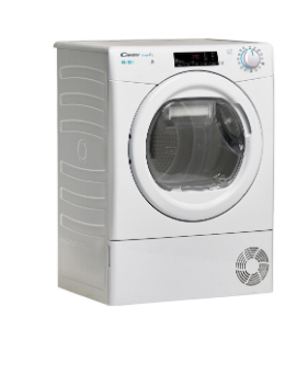 Máquina de Secar Roupa CSOE C8TE-S 8Kg Wi-Fi / Buetooth Condensação (Branco) - CANDY