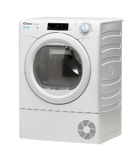 Máquina de Secar Roupa CSOE C8TE-S 8Kg Wi-Fi / Buetooth Condensação (Branco) - CANDY