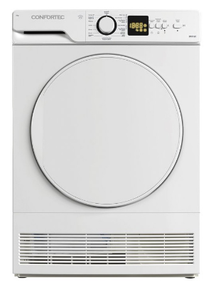 Máquina de Secar Roupa Condensação DR812C 8Kg (Branco) - CONFORTEC