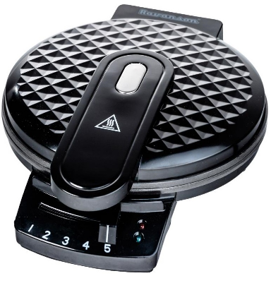 Máquina de Waffles 1200W (Preto) - RAVANSON