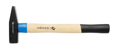 Martelo de Serralheiro c/ Cabo de Madeira 300g - HOGERT