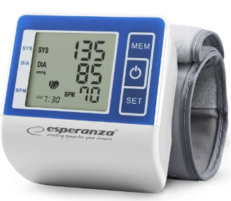 Medidor Tensão Arterial Digital 0...300 mmHg - ESPERANZA