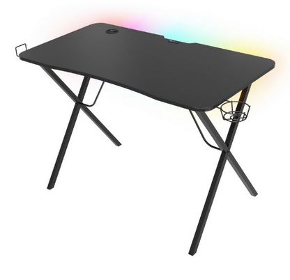Mesa Gaming Holm 200 RGB (Preto) - GENESIS