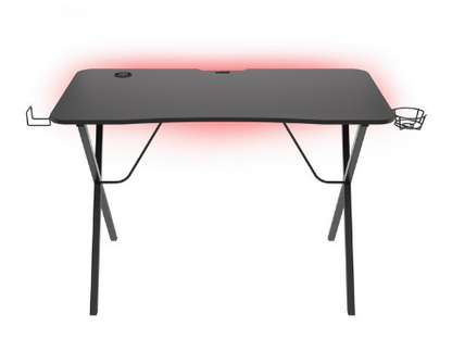 Mesa Gaming Holm 200 RGB (Preto) - GENESIS