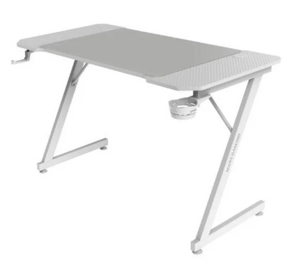 Mesa Gaming MGD-X120 120 x 60 x 75cm (Branco) - MARS GAMING