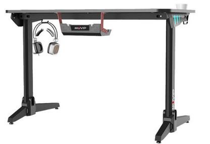 Mesa Gaming PRO500 Fibra de Carbono Luz RGB - MUVIP