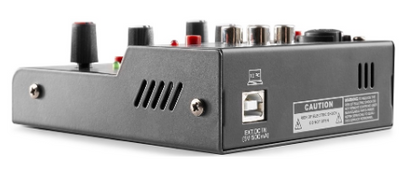 Mesa de Mistura 2 Canais com USB Audio (VMM201) - VONYX