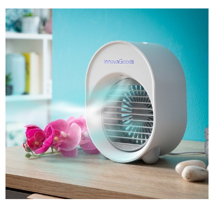 Mini Climatizador Humidificador por Ultrassons c/ LED Koolizer - INNOVAGOODS