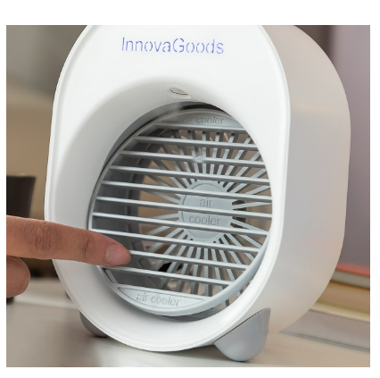 Mini Climatizador Humidificador por Ultrassons c/ LED Koolizer - INNOVAGOODS