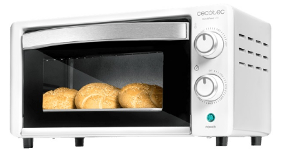 Mini Forno Bake&Toast 1090 1000W 10L (Branco) - CECOTEC