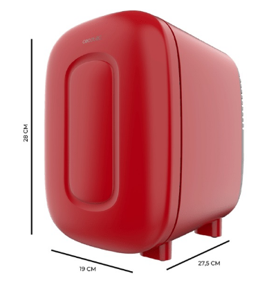 Mini Frigorífico Bolero 4L Bora (Vermelho) - CECOTEC