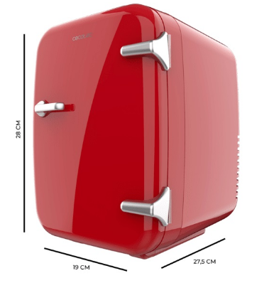 Mini Frigorífico Bolero 4L Habana (Vermelho) - CECOTEC