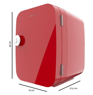 Mini Frigorífico Bolero 4L Río (Vermelho) - CECOTEC