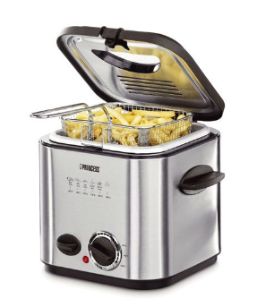 Mini Fritadeira & Fondue 840W 1.2L (Inox) - PRINCESS