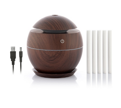 Mini Humidificador Difusor de Aromas Dark Walnut - INNOVAGOODS