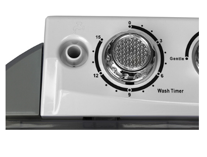 Mini Máquina de Lavar Roupa CR 8052 3Kg (Cinzento/Branco) - CAMRY