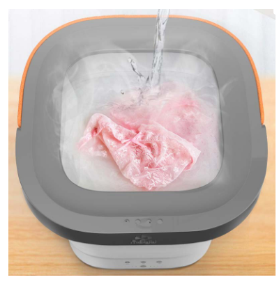 Mini Máquina de Lavar Roupa Portátil Moyu (Rosa) - XIAOMI