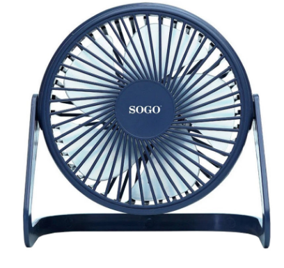 Mini Ventoinha de Mesa 2W Ø12cm - SOGO