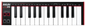 Mini teclado de controlo LPK 25 MKII USB/MIDI - AKAI