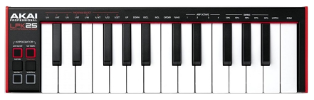 Mini teclado de controlo LPK 25 MKII USB/MIDI - AKAI