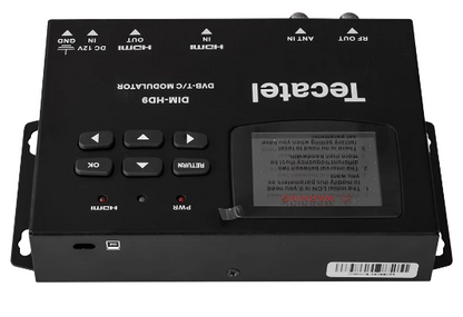 Modulador Digital HD MOD-DIMHD9 c/ Display para DVB-T - TECATEL