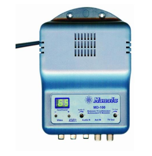 Modulador Display VHF/UHF c/ Amplificaçao 85dB - MANATA