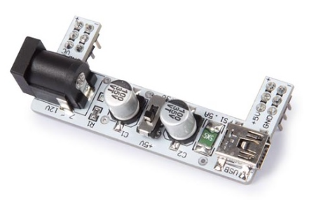 Módulo Alimentação 2 Canais p/ Placas de Ensaio de 3,3V/5V Compatível c/ Arduino - WHADDA WPM424