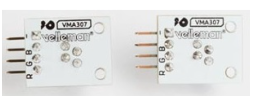 Módulo LED RGB (2pcs) Compatível c/ Arduino - VELLEMAN