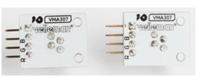 Módulo LED RGB (2pcs) Compatível c/ Arduino - VELLEMAN