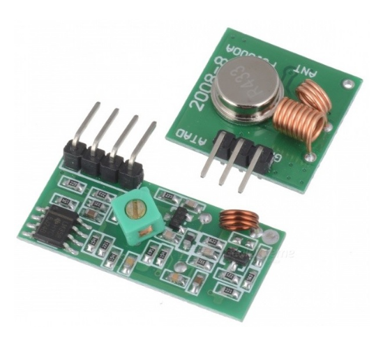 Módulo Transmissor/Receptor 433Mhz - FUNDUINO