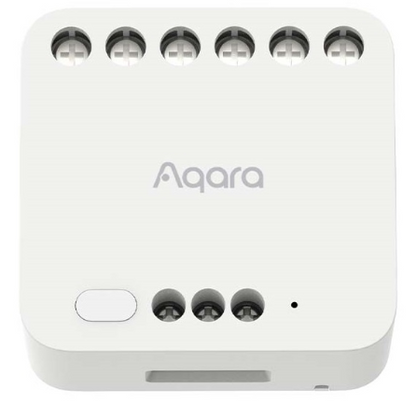 Módulo de Relé Duplo Aqara T2 220V 10A Zigbee (Branco) - XIAOMI