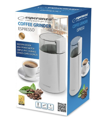 Moedor de Café 160W (Branco) - ESPERANZA