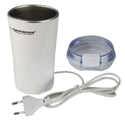 Moedor de Café "Ristretto" 160W (Branco) - ESPERANZA